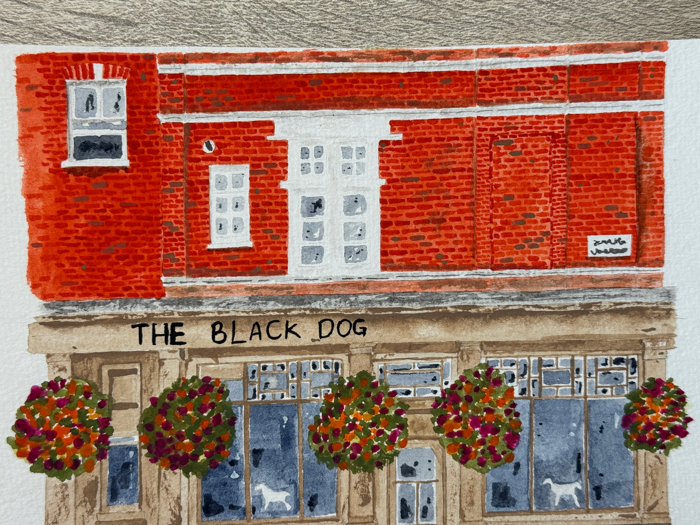 The black dog pub
